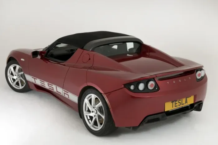 Framed Print : 2010 Tesla Roadster Framed Print : 2010 Tesla Roadster