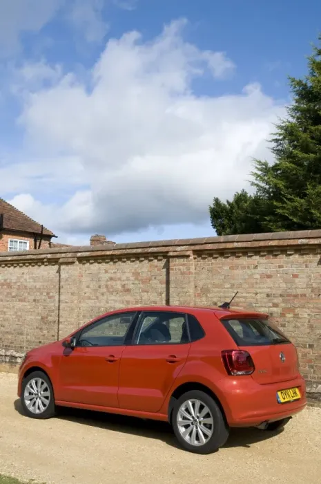 Framed Print : 2011 Volkswagen Polo SEL 1. 2 Tsi