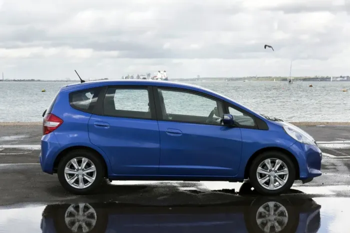 Framed Print : 2012 model Honda Jazz Ivtech ES CVT