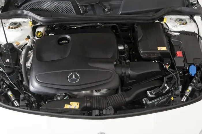 Framed Print : 2013 Mercedes Benz CLA 180 Sport engine Framed Print : 2013 Mercedes Benz CLA 180 Sport engine
