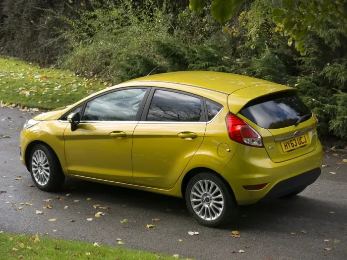 Framed Print : 2013 model Ford Fiesta Econetic