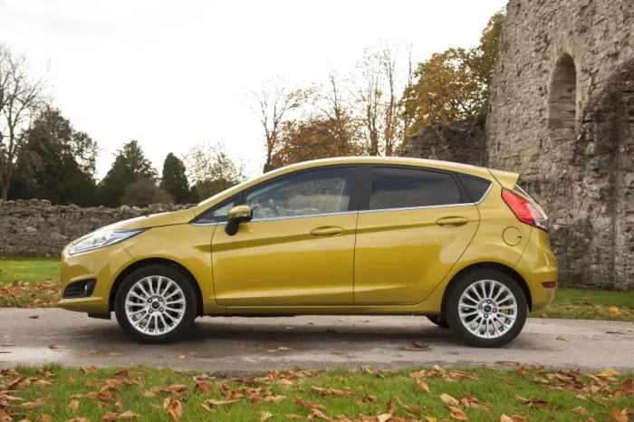 Framed Print : 2013 model Ford Fiesta Econetic