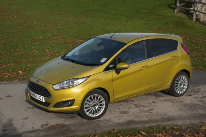 Framed Print : 2013 model Ford Fiesta Econetic