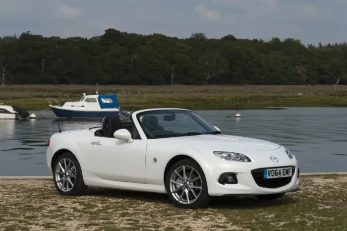 Framed Print : 2014 Mazda MX5 Roadster Coupe