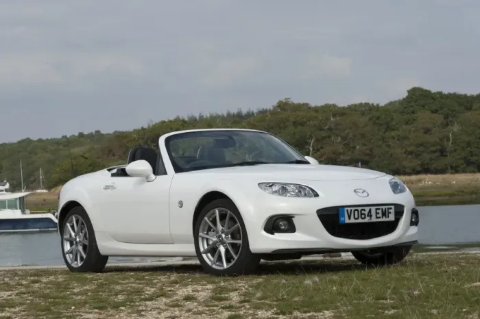 Framed Print : 2014 Mazda MX5 Roadster Coupe