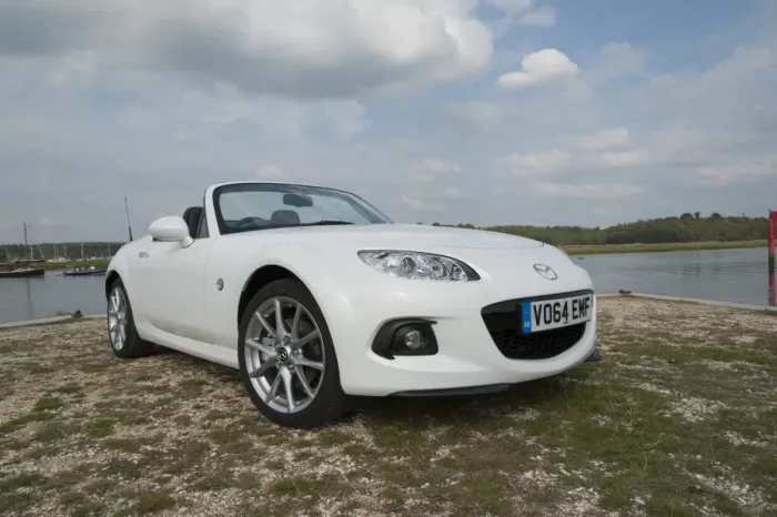 Framed Print : 2014 Mazda MX5 Roadster Coupe