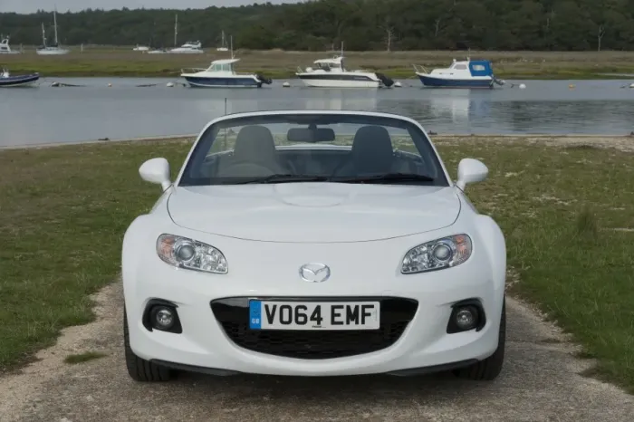 Framed Print : 2014 Mazda MX5 Roadster Coupe
