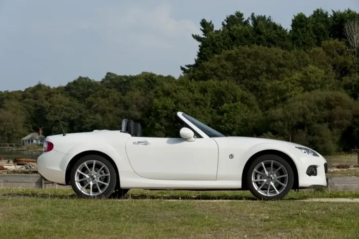 Framed Print : 2014 Mazda MX5 Roadster Coupe