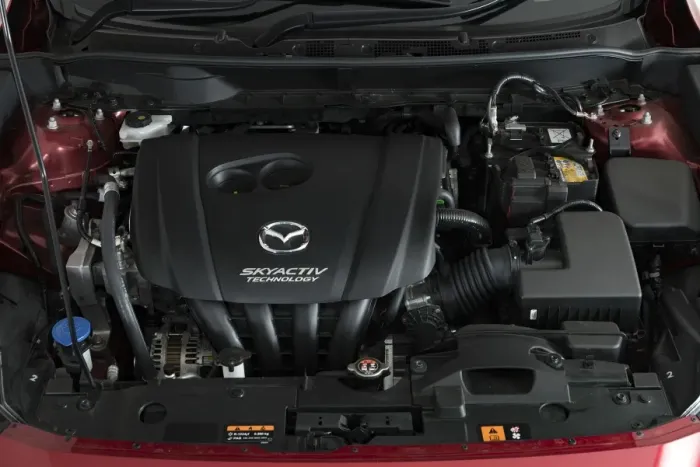 Framed Print : 2015 Mazda CX-3 engine Framed Print : 2015 Mazda CX-3 engine