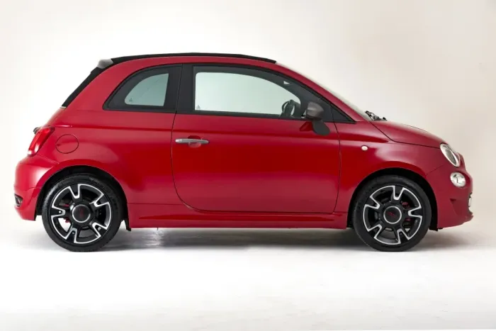 Framed Print : 2017 Fiat 500C Framed Print : 2017 Fiat 500C