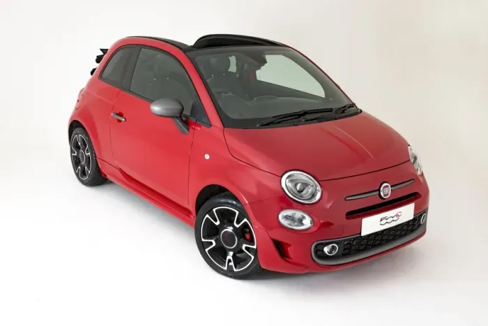 Framed Print : 2017 Fiat 500C