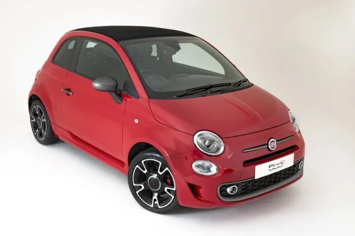 Framed Print : 2017 Fiat 500C Framed Print : 2017 Fiat 500C