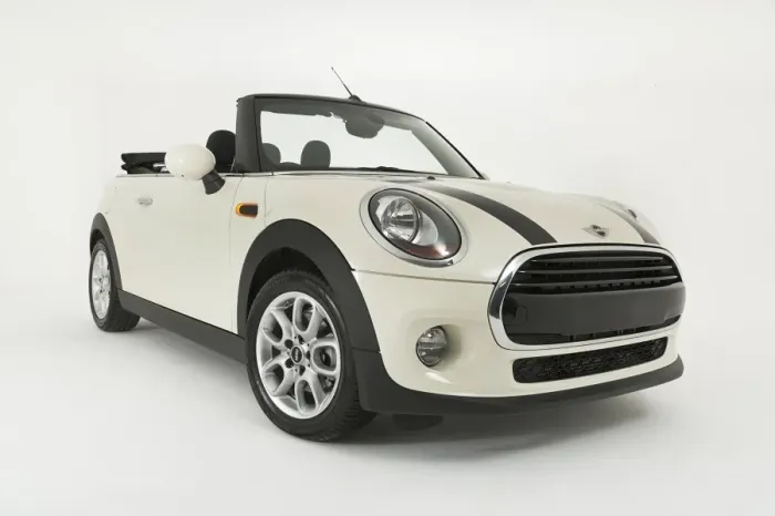 Framed Print : 2017 Mini Cooper Convertible