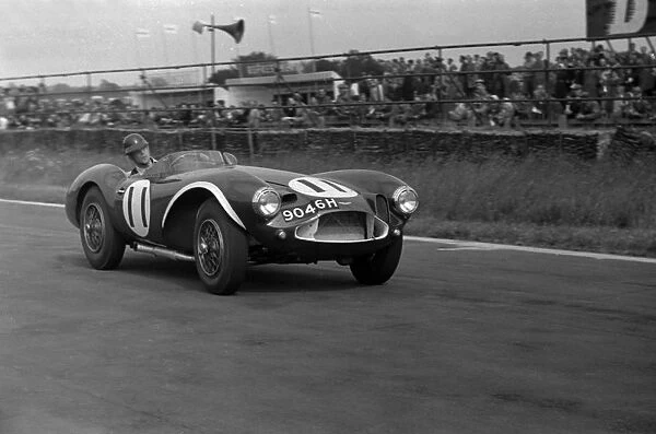 Aston Martin DB3S Peter Blond, Goodwood Whit Monday meeting 10 / 06 / 1957