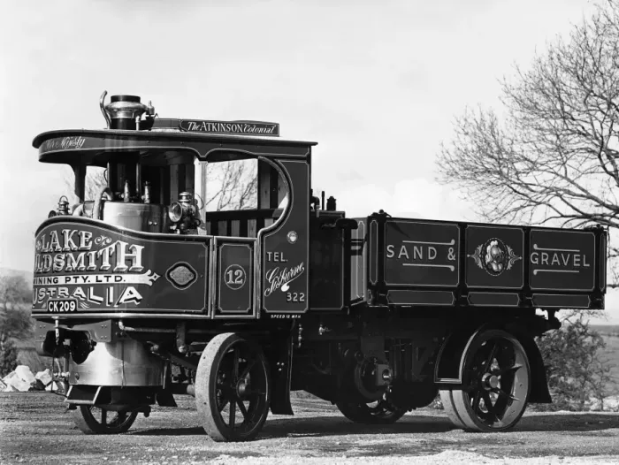 Framed Print : Atkinson steam wagon 1920 s Framed Print : Atkinson steam wagon 1920 s