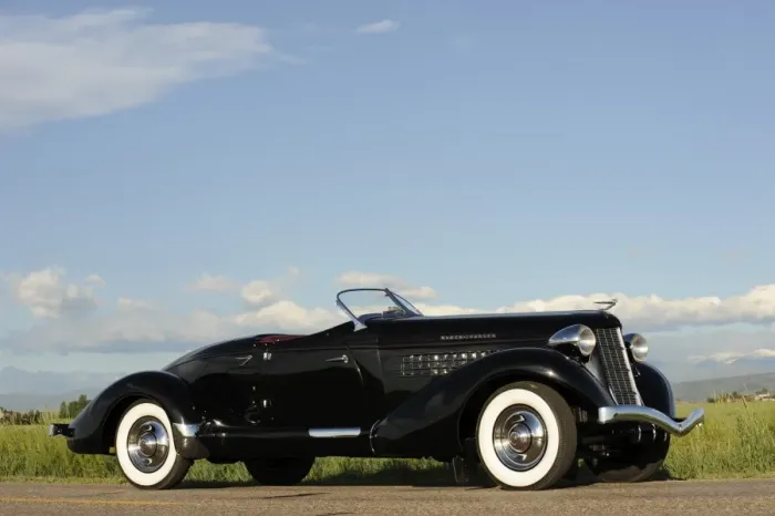 Framed Print : Auburn 852 SC Speedster