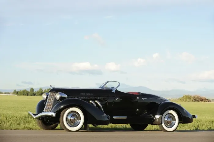 Framed Print : Auburn 852 SC Speedster