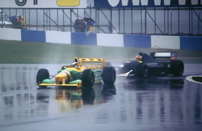 Framed Print : Benetton B193A