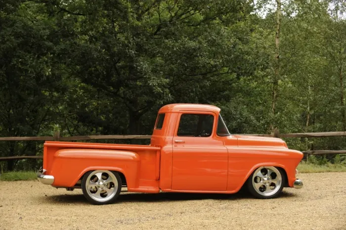 Framed Print : Chevrolet Model 3A truck 1957
