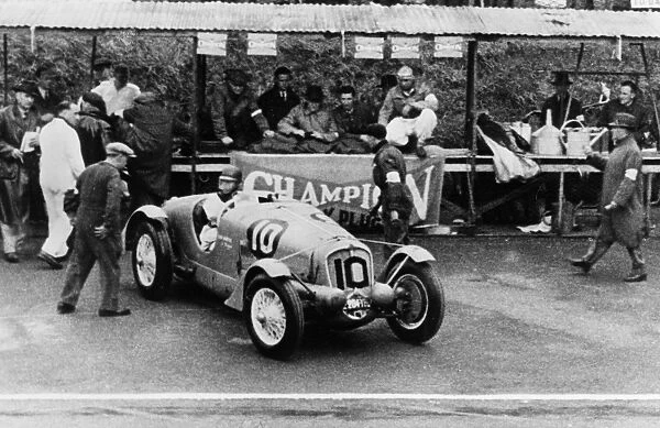 Delahaye 135S, Rene Le Begue  /  Nicolas Mahe. 1936 Tourist Trophy at Ards
