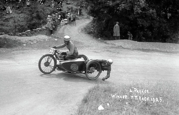 Douglas, Parker-Horstman IOM sidecar TT 1925