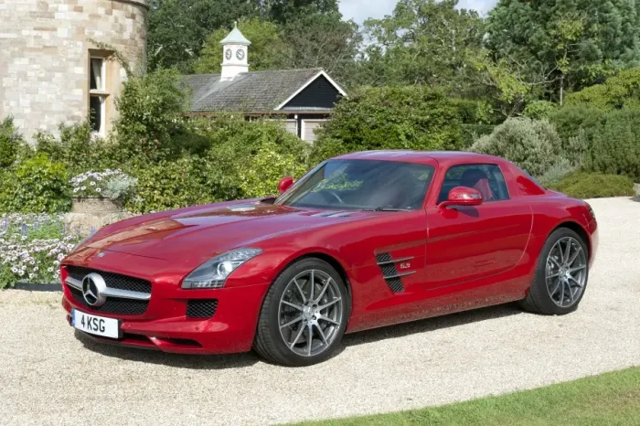 Framed Print : E01180 Mercedes Benz AMG SLS 6. 3 2011 Framed Print : E01180 Mercedes Benz AMG SLS 6. 3 2011