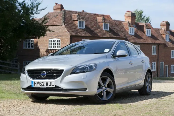 Framed Print : E01505 2012 model Volvo V40 D2