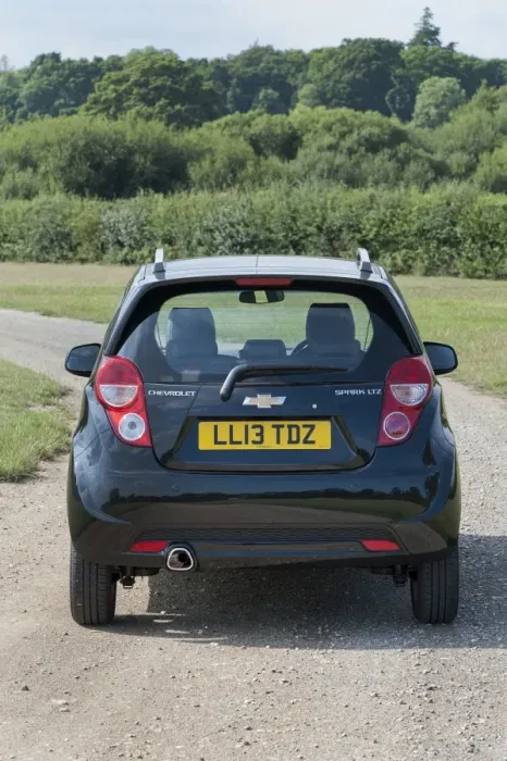 Framed Print : E01508 2013 model Chevrolet Spark LTZ