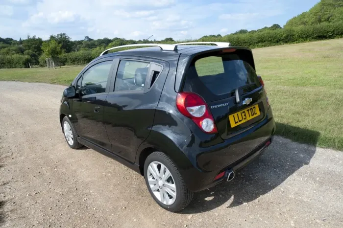 Framed Print : E01508 2013 model Chevrolet Spark LTZ