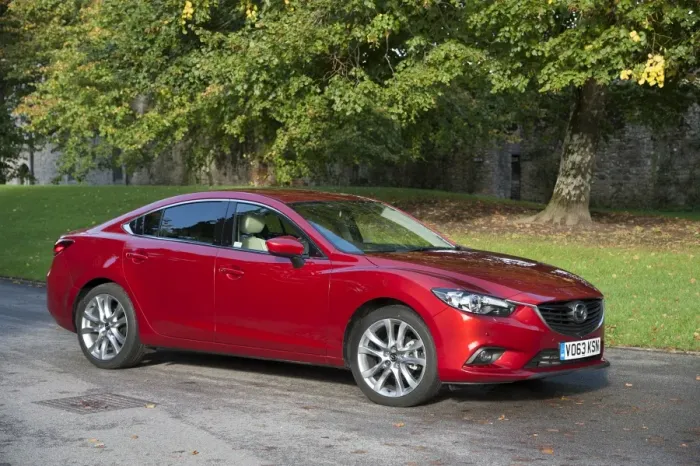 Framed Print : E01512 mazda 6 saloon 2013 Framed Print : E01512 mazda 6 saloon 2013
