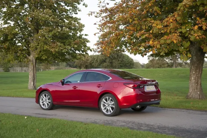 Framed Print : E01512 mazda 6 saloon 2013 Framed Print : E01512 mazda 6 saloon 2013