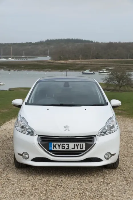 Framed Print : E01519 2014 Peugeot 208 Framed Print : E01519 2014 Peugeot 208