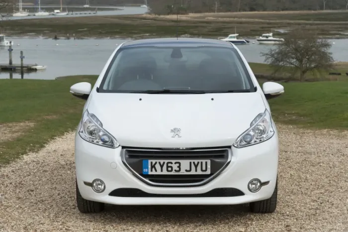 Framed Print : E01519 2014 Peugeot 208 Framed Print : E01519 2014 Peugeot 208