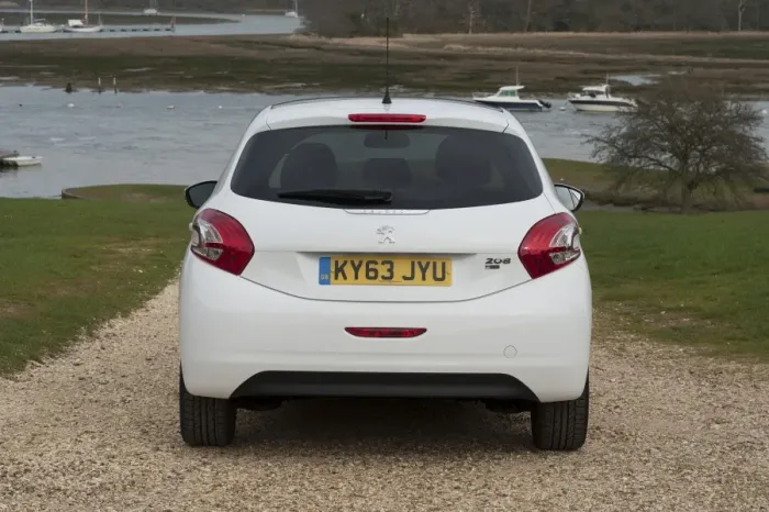 Framed Print : E01519 2014 Peugeot 208 Framed Print : E01519 2014 Peugeot 208