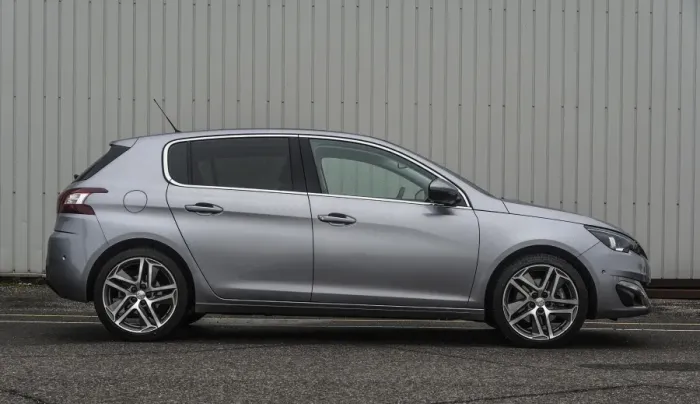Framed Print : E01522 2014 Peugeot 308 Feline Hatchback Framed Print : E01522 2014 Peugeot 308 Feline Hatchback