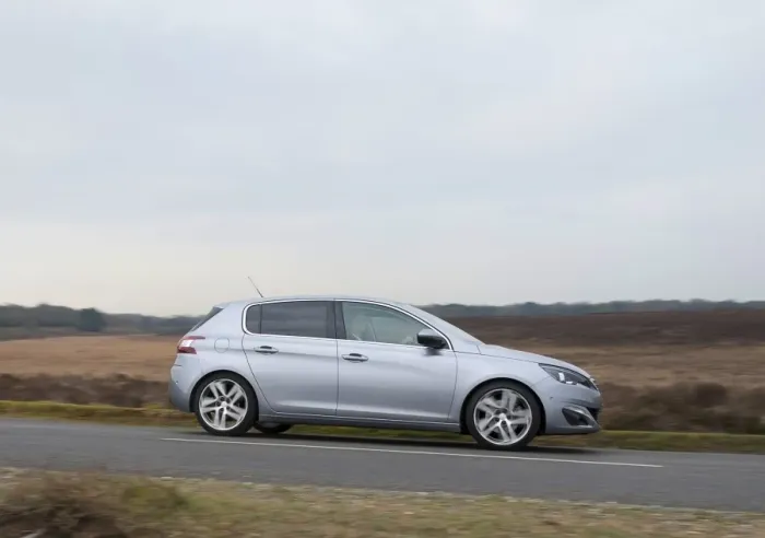 Framed Print : E01522 2014 Peugeot 308 Feline Hatchback Framed Print : E01522 2014 Peugeot 308 Feline Hatchback