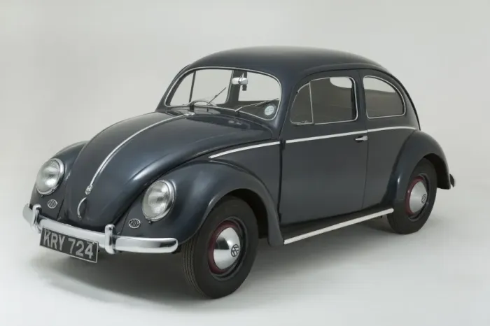 Framed Print : E01540 1953 Volkswagen Beetle Framed Print : E01540 1953 Volkswagen Beetle