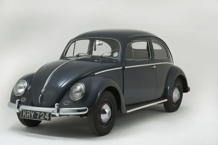 Framed Print : E01540 1953 Volkswagen Beetle Framed Print : E01540 1953 Volkswagen Beetle