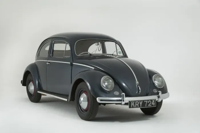 Framed Print : E01540 1953 Volkswagen Beetle Framed Print : E01540 1953 Volkswagen Beetle
