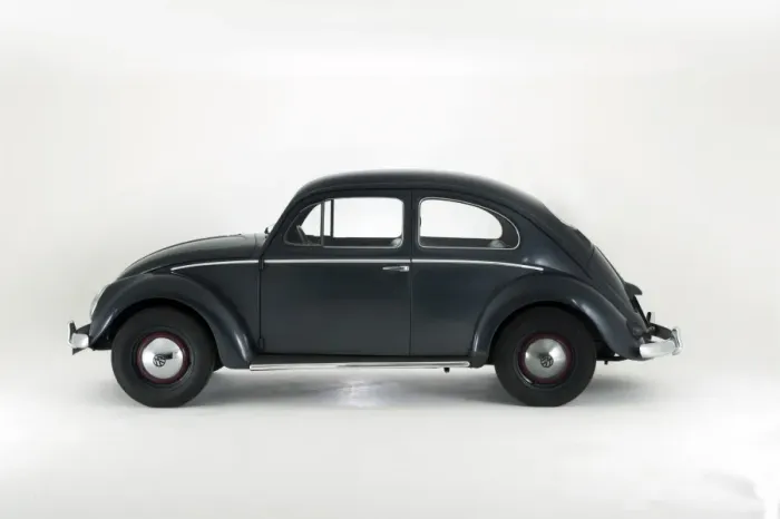 Framed Print : E01540 1953 Volkswagen Beetle Framed Print : E01540 1953 Volkswagen Beetle