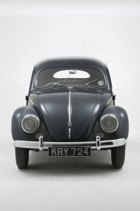 Framed Print : E01540 1953 Volkswagen Beetle