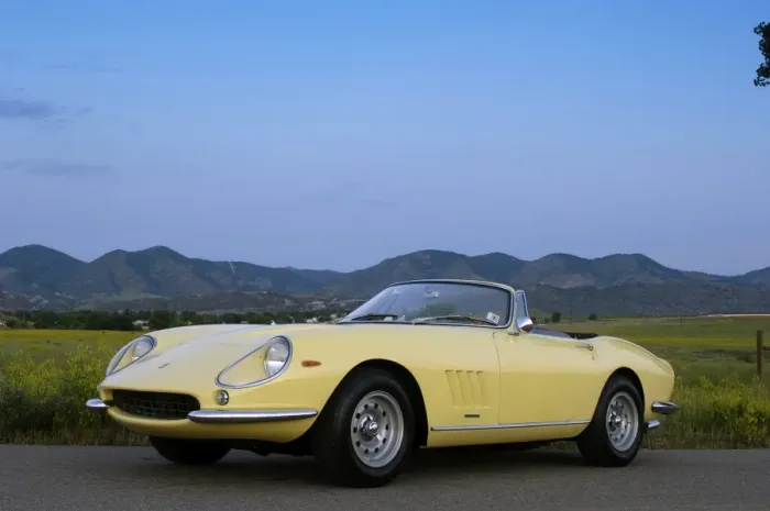 Framed Print : Ferrari Nart Spyder