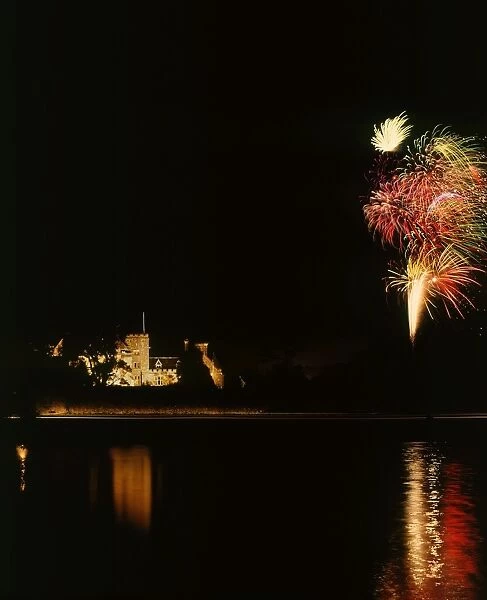 Fireworks at Palace House, Beaulieu