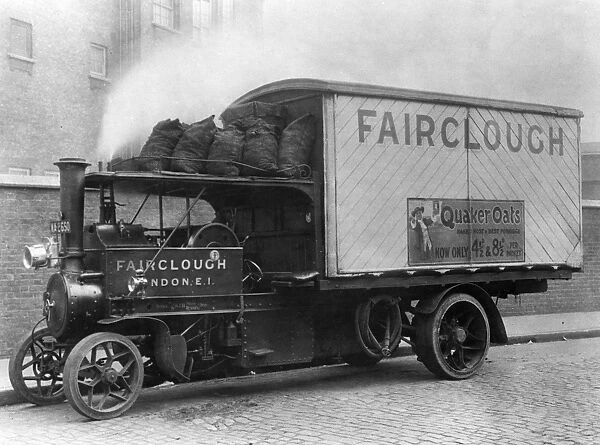 Foden steam truck circa 1921