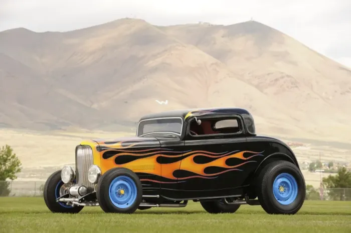 Framed Print : Ford coupe custom Framed Print : Ford coupe custom