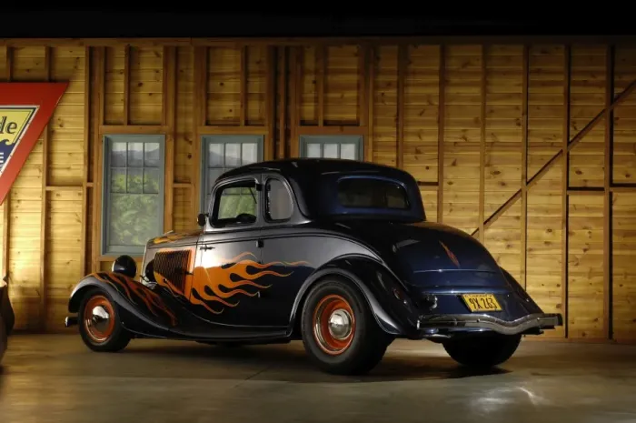 Framed Print : Ford custom1934