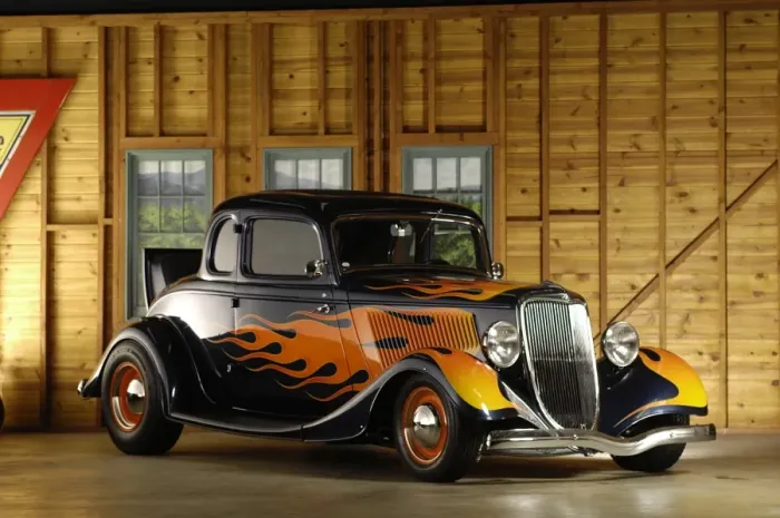 Framed Print : Ford custom1934 Framed Print : Ford custom1934