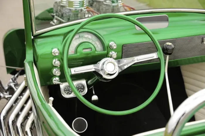 Framed Print : Ford roadster custom