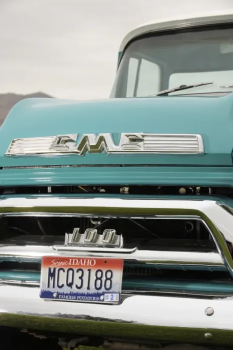 Framed Print : GMC pickup 1958