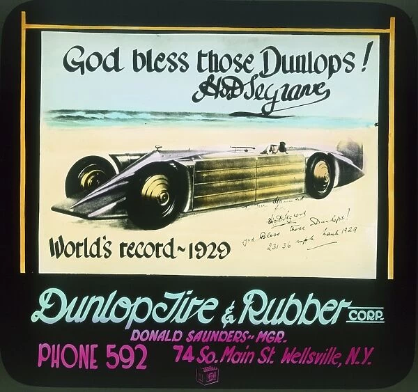 Golden Arrow Dunlop advertisement